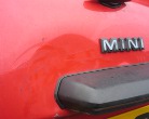 dented rear boot lid