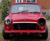 Front with trims removed